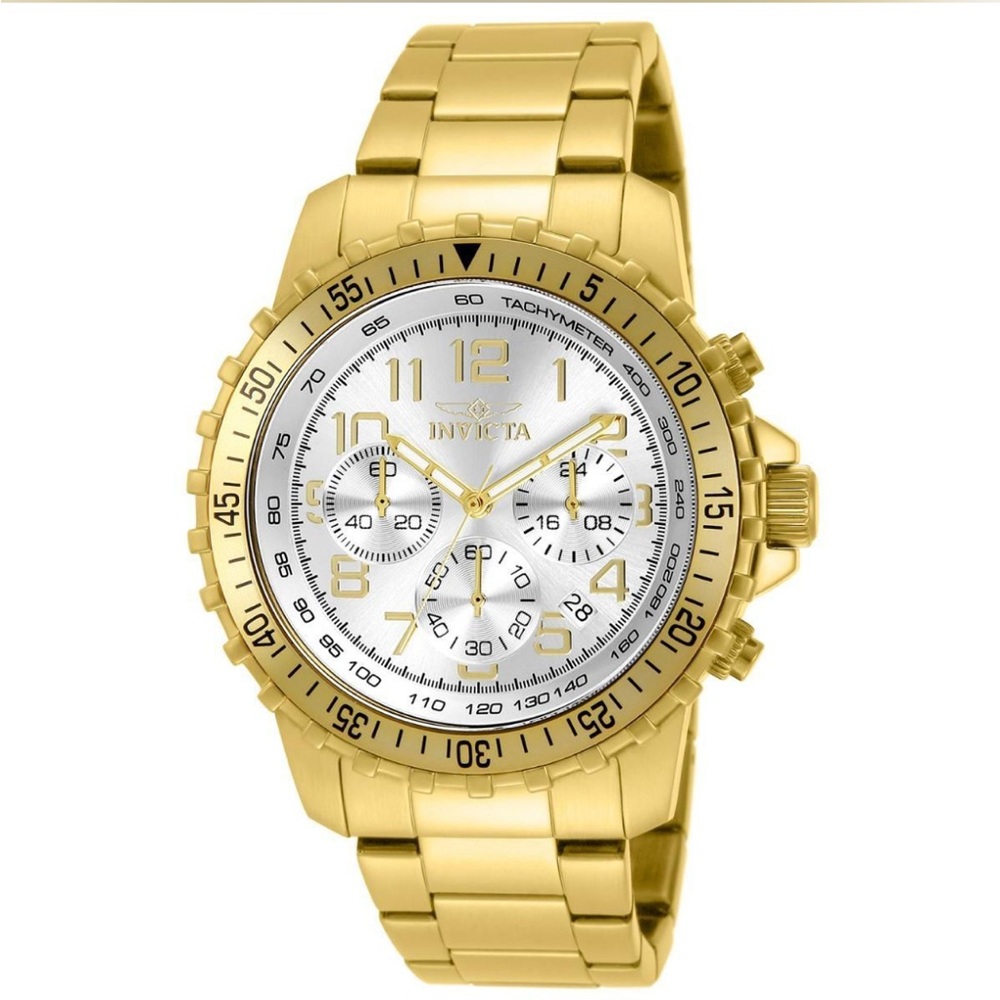 New in Box Invicta Gold Tone Men's Watch - Picture 3 of 5